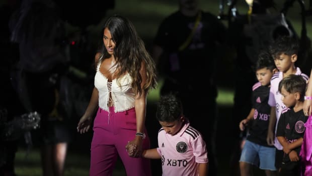 Esposa e hijos de Leo Messi